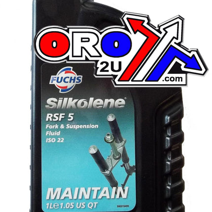 Rsf Fork Oil 1L, 5wt, Silkolene 601450181, 602011879