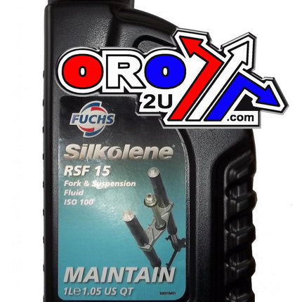 Pro Rsf Fork Oil 1L, 15wt, Silkolene 602011855