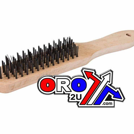 6 Row Steel Wire Brush 270mm Long