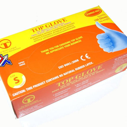 Nitrile Gloves Small PK100 GLV6S