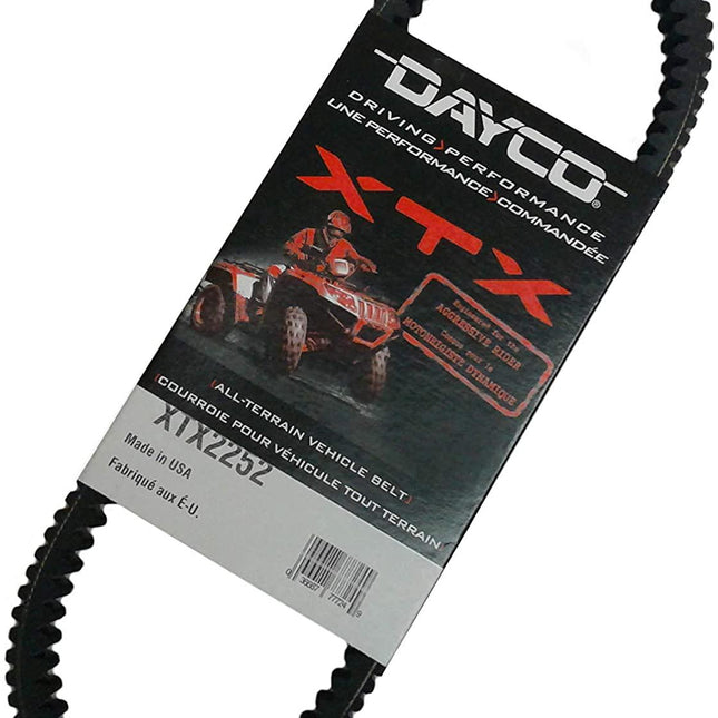 Drive Belt Dayco XTX2252 Polaris, Ace 570/900 Sportsman 570, Ranger 570/900 Rzr