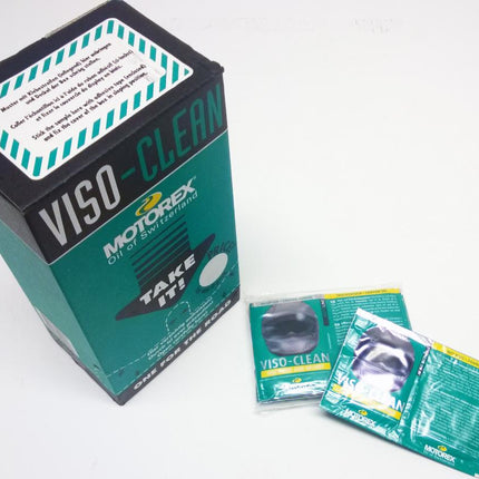 PK/12 Visor Clean 72 Wipes. 12 Pack Of 6 Wipes, Motorex 7300640