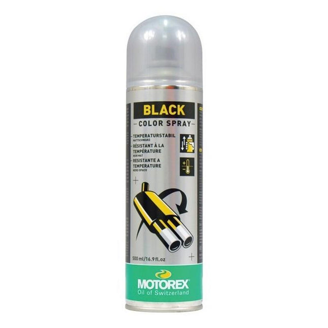 400ml Black Hi Temp Paint, Motorex 7300806