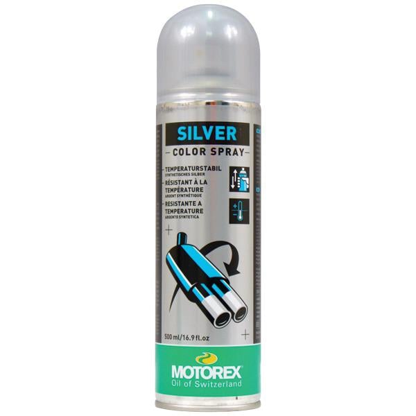 500ml Silver Hi Temp Paint, Motorex 7300807