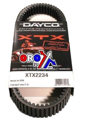 Drive Belt Dayco XTX2234 Arctic Cat Textron Suzuki Alterra Trv Prowler Kingquad HPX2234