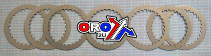Clutch Plate Steel SET/7 CR250 500, Psychic MX-03552S