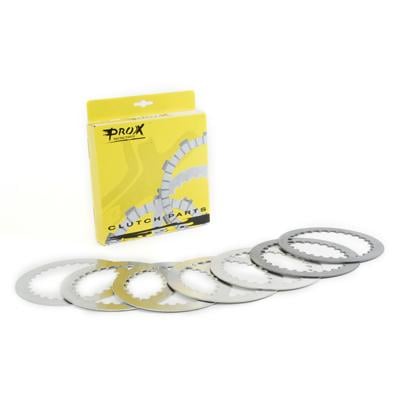 Clutch Plates Alloy/steel 7pcs, Prox 16.S13012 CR250 94-07, Made In Japan