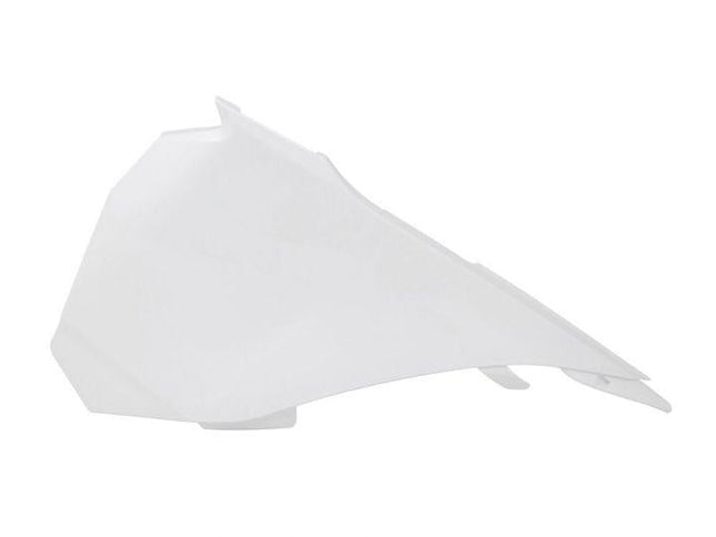 13-16 KTM85 Left Airbox Cover, & Panel White Rtech, R-FIKTMBNSX85 75-0305