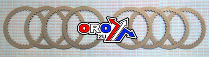 Clutch Plate Steel SET/8 RM250, MX-03530S Suzuki RM250 88-95, DR350 90-99