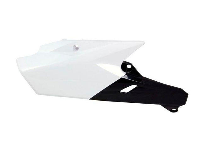 Side Panels 14-18 Yzf, White/black OEM 14 Rtech, R-FIYZFBNNR14