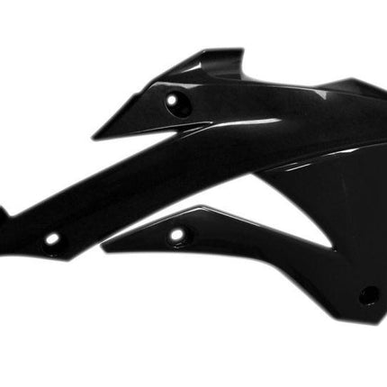 Radiator Scoops 14-23 KX85, KX112 2022-2023, Black Rtech R-CVKX0NR0014