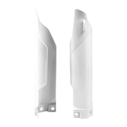 Lower Fork Guards 14-25 KX85/100/112, White Rtech R-PSKX0BN0014