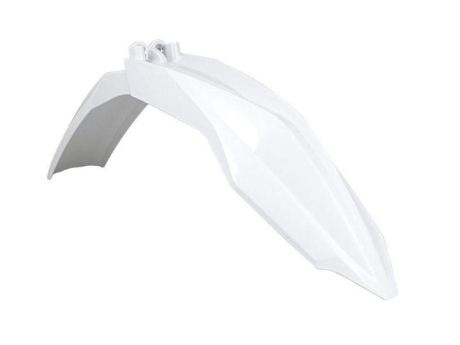 Front Fender 14-16 Husky TC85, White Rtech R-PAHSQBN0085