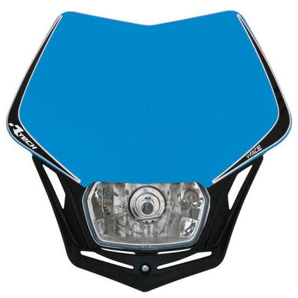 V-face Headlight Tm Be/bk, Rtech R-MASKBLTMNR8