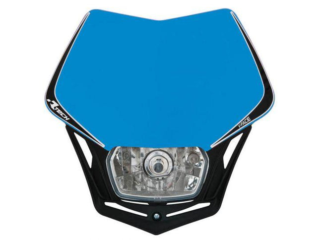 V-face Headlight Tm Be/bk, Rtech R-MASKBLTMNR8