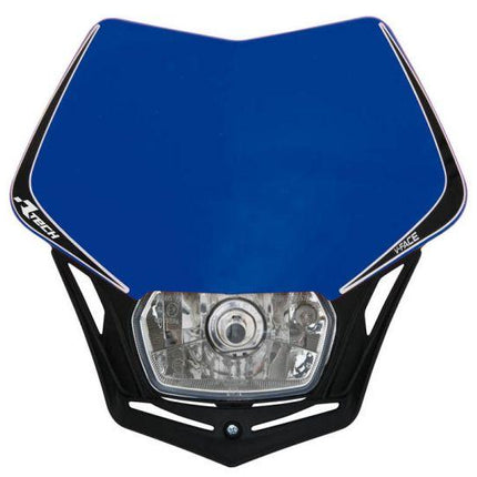 V-face Headlight YZ Be/bk, Rtech R-MASKBLNR008