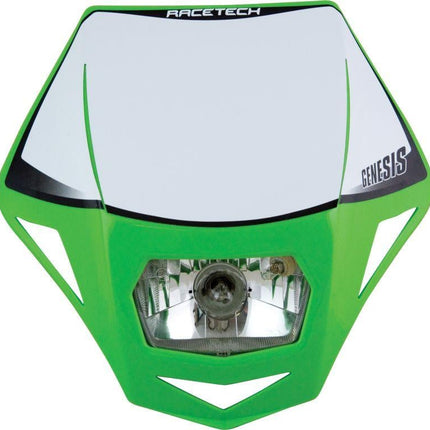 Genesis Headlight KX Green, Rtech R-MASKVE00006, KX Green