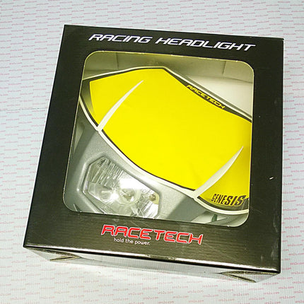 Genesis Headlight Silver, Rtech R-MASKSI00006, Silver