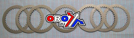 Clutch Plate Steel SET/7 KX Kdx, Kawasaki 250 500 88-00, MX-03509S