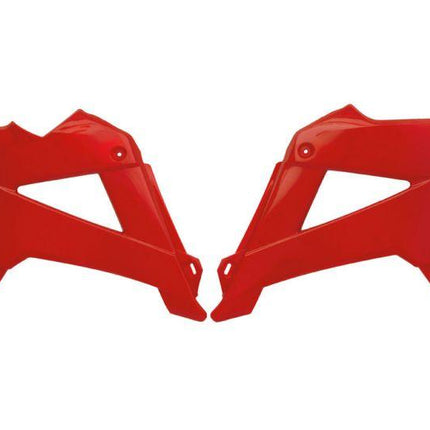 Radiator Scoops 07-09 Gas Gas, Rtech R-CVGASRG0007 Red