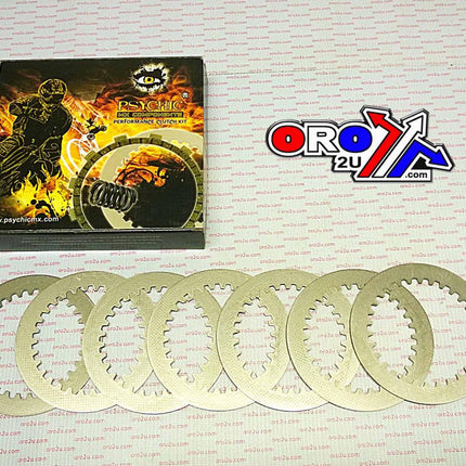 Clutch Plate Steel SET/7 KDX200, Kawasaki KX125 1993, MX-03532S
