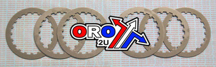Clutch Plate Steel SET/6 YZ125, Yamaha YZ125 88-90, MX-03225S