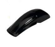 Rear 7 Fender Black, Universal Rear Fender, Sidecar
