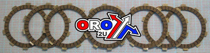 Clutch Friction Plate SET/7 [CK1193], MC-03734C Honda 97-05 XR400