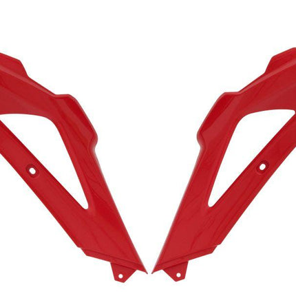 Upper Radiator Scoops 08-10 Hu, Rtech R-CVHSQRQUP08