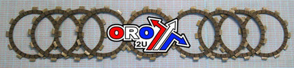 Clutch Friction Plate SET/9 [CK2355], MX-03568C YZF/WRF250 01-16