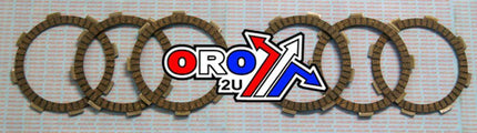 Clutch Friction Plate SET/6 [CK4453] KX85, 98-16 KX80 KX85, 13088-1016, MC-03856C