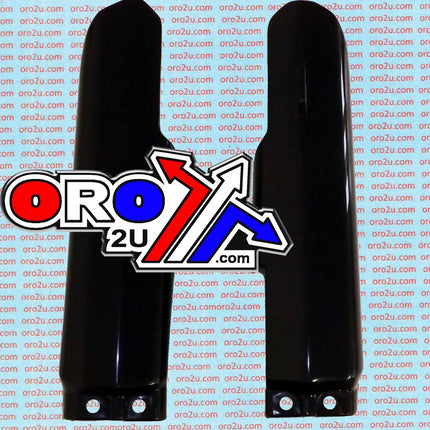 Fork Covers RM85 00-25 Black, Rtech R-PSRM0NR0085, OEM 2016