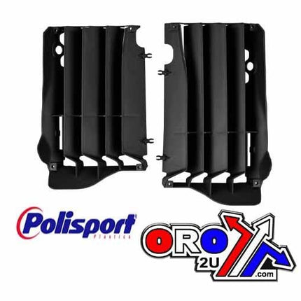Louvers Rad CRF250 14-15 Black, Polisport 8455700001