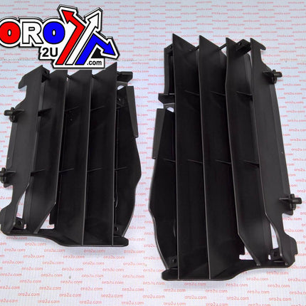 Louvers Rad KX450F 16-22 Blk, Polisport 8457800001