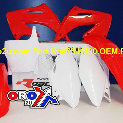 Plastic KIT/5 CR125/250 04-07, Rtech R-KITCR0-OEM-503 OEM