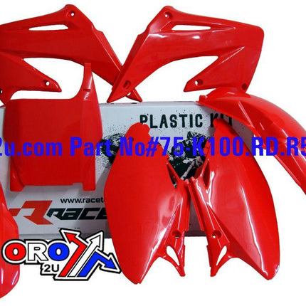 Plastic KIT/5 CR125/250 04-07, Rtech R-KITCR0-RS0-503RED