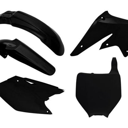 Plastic KIT/5 04-05 KXF250, Black Rtech R-KITKXF-NR0-504