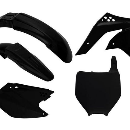 Plastic KIT/5 06-08 KXF250, Black Rtech R-KITKXF-NR0-505
