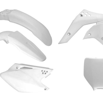 Plastic KIT/5 06-08 KXF250, White Rtech R-KITKXF-BN0-505
