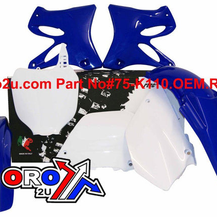 Plastic KIT/5 02-05 YZ125/250, OEM Rtech R-KITYZ0-OEM-502