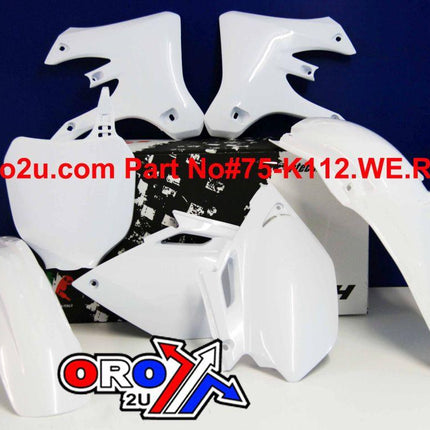 Plastic KIT/5 03-05 Yzf White, Rtech R-KITYZF-BN0-507