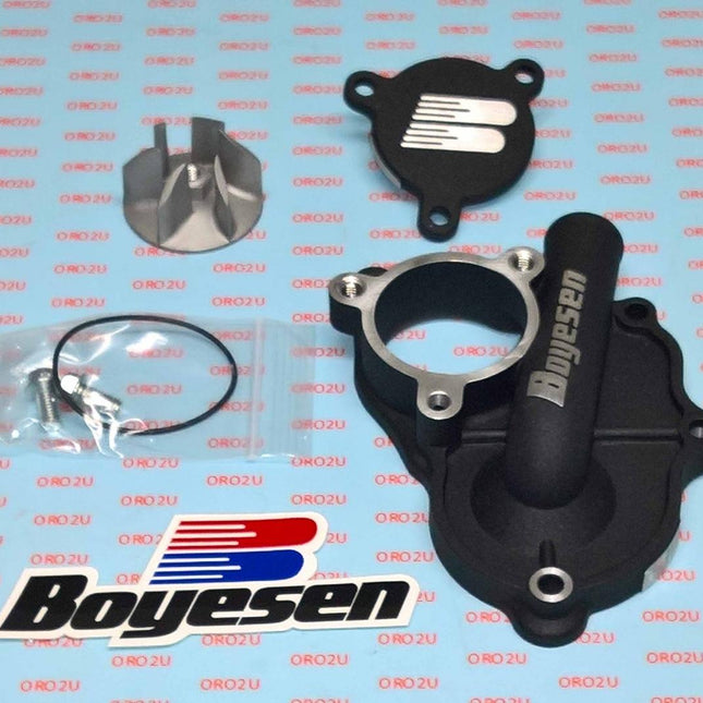 Water Pump Cover 05-07 RMZ450, Boyesen WPK-26B Super Flow