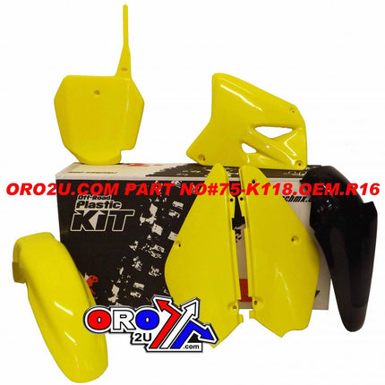 Plastic KIT/5 03-25 RM85 OEM 16, Rtech R-KITRM0-OEM-590, OEM 2016