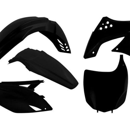 Plastic KIT/5 09-11 KXF450, Black Rtech R-KITKXF-NR0-510