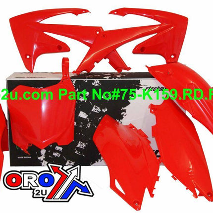 Plastic KIT/5 CRF250/450 11-13, Red Rtech R-KITCRF-RS0-516