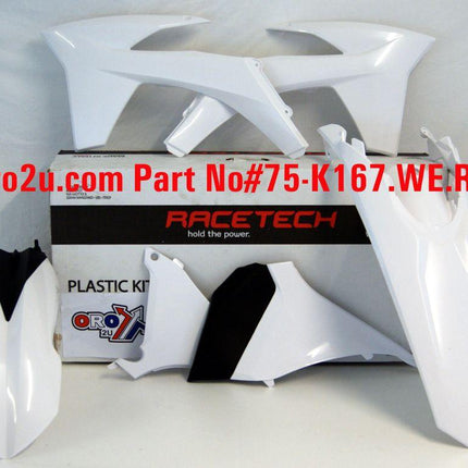 Plastic KIT/5 KTM Exc 2012-13, Rtech R-KITKTM-BN0-412, 5 Piece