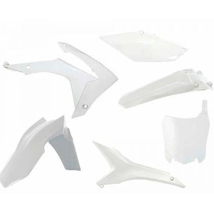 Plastic KIT/6 13-16 CRF250 450, White Rtech R-KITCRF-BN0-517