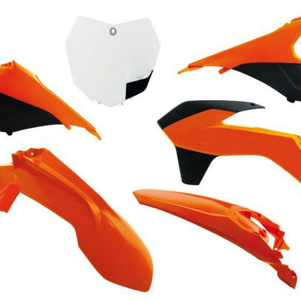 Plastic KIT/6 13-16 KTM Sx/sxf, OEM 13/14 Orange Rtech, R-KITKTM-OEM-512