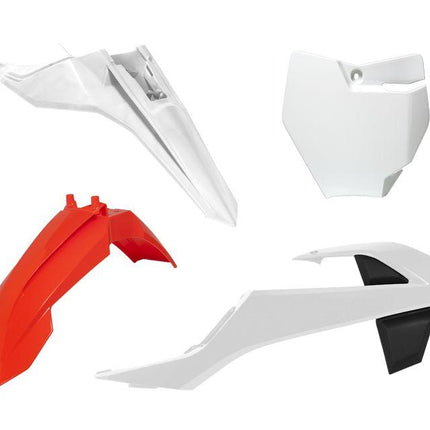 Plastic KIT/4 16-23 KTM SX65 OEM 17, Rtech R-KITKTM-O17-500, Gasgas Mc 65 2021-2023