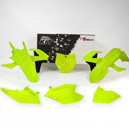 Plastic KIT/6 16-18 KTM Sx/sxf, Rtech R-KITKTM-GF0-516, Neon Yellow